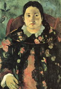Гоген (Gauguin) Поль : Портрет Сюзанны Бамбридж