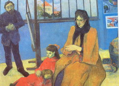 Гоген (Gauguin) Поль : Семья Шуффенмекера
