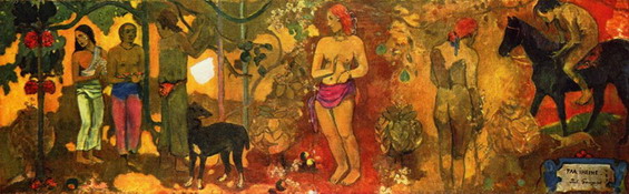 Гоген (Gauguin) Поль : Таитянская пастораль