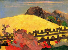 Гоген (Gauguin) Поль : Там храм