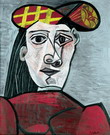 Пикассо Пабло: Бюст женщины в шляпе