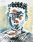 Пикассо Пабло: Бюст мужчины