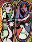 Пикассо Пабло: Девушка перед зеркалом