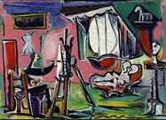 Пикассо Пабло: Жудожник и модель 2