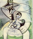 Пикассо Пабло: Мать и дитя
