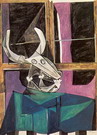 Пикассо Пабло: Натюрморт с головой быка