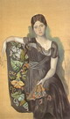 Пикассо Пабло: Портрет Ольги, первой жены художника