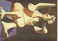 Пикассо Пабло: Причесывающаяся женщина 2