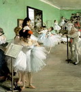 Дега (Degas) Эдгар : Балетная школа
