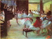 Дега (Degas) Эдгар : Балетные туфли