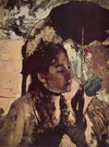 Дега (Degas) Эдгар : В Тюильри. Женщина с зонтиком
