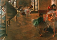 Дега (Degas) Эдгар : репетиция