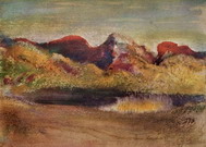 Дега (Degas) Эдгар : Море и горы