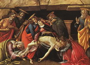 Боттичелли (Botticelli) Сандро (наст. Алессандро Ф: Оплакивание Христа 2