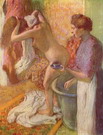 Дега (Degas) Эдгар : После ванны