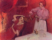 Дега (Degas) Эдгар : Расчесывание волос