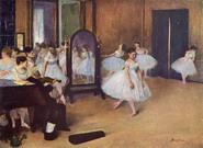 Дега (Degas) Эдгар : Танцевальный зал
