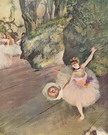 Дега (Degas) Эдгар : Танцовщица с букетом