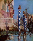 Мане (Manet) Эдуар: Большой канал в Венеции