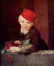 Мане (Manet) Эдуар: Мальчик с вишнями