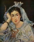 Мане (Manet) Эдуар: Портрет Маргериты де Конфлан