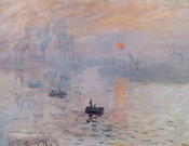 Моне (Monet) Клод: Впечатление. Восход солнца в Гавре