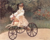 Моне (Monet) Клод: Жан Моне на игрушечной лошадке