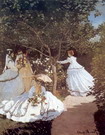 Моне (Monet) Клод: Женщины в саду