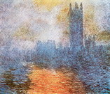 Моне (Monet) Клод: Лондо. Темза на закате