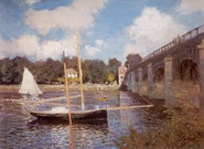 Моне (Monet) Клод: Мост. Аржантея