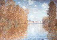 Моне (Monet) Клод: Осенний эффект в Аржантее