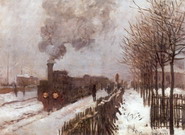 Моне (Monet) Клод: Поезд