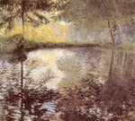 Моне (Monet) Клод: Пруд в Монжероне