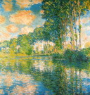 Моне (Monet) Клод: Тополя 2