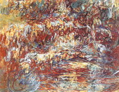 Моне (Monet) Клод: Японский мостик в Живерни