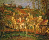 Моне (Monet) Клод: Красные крыши