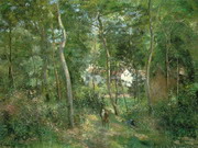 Моне (Monet) Клод: Окраина леса летом