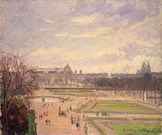 Моне (Monet) Клод: Сады Тюильри