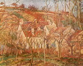 Моне (Monet) Клод: Сельский пейзаж