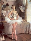 Герасимов Александр Михайлович : Портрет балерины О.В.Лепешинской