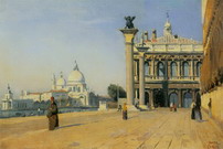 Коро (Corot) Жан Батист Камиль : Утро в Венеции