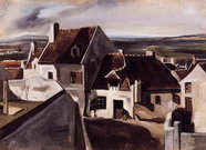 Коро (Corot) Жан Батист Камиль : Постоялый двор в Монтиньи ле Кормей
