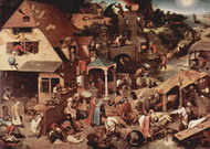 Брейгель (Breughel, Brueghel или Bruegel) Питер, С: Серия Нидерландские пословицы