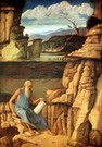 Беллини (Bellini) Джованни, также Джамбеллино : Св.Иероним, читающий на природе