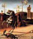 Беллини (Bellini) Джованни, также Джамбеллино : Св.Георгий и дракон