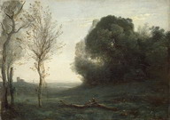 Коро (Corot) Жан Батист Камиль : Утро