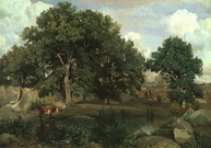 Коро (Corot) Жан Батист Камиль : Сельский пейзаж