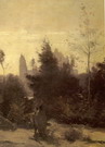 Коро (Corot) Жан Батист Камиль : Замок Пьерфон 2