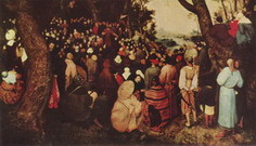 Брейгель (Breughel, Brueghel или Bruegel) Питер, С: Иоанн Креститель, проповедующий покаяние