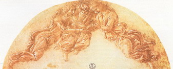 Боттичелли (Botticelli) Сандро (наст. Алессандро Ф: Три ангела. Набросок